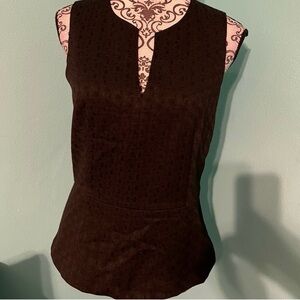 NWOT Theory Black Sleeveless Top